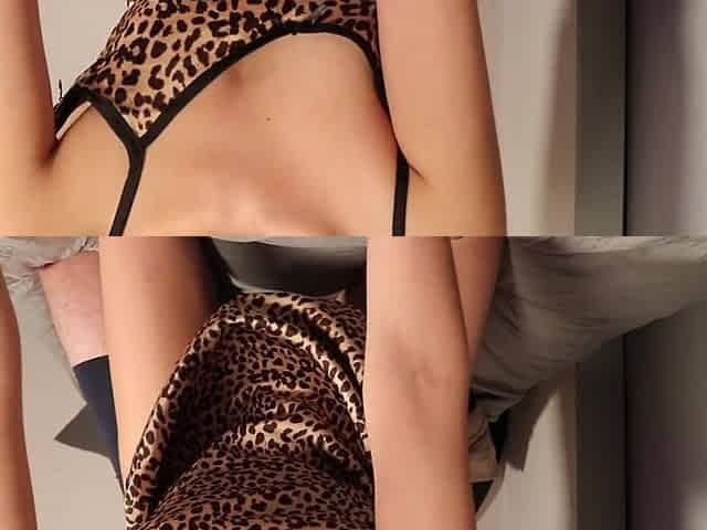 Real amateur pair having sex, cums inside of her ;)