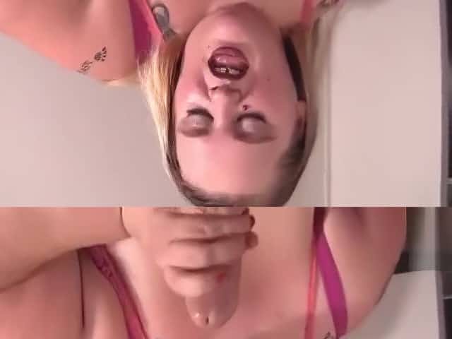 BBW Bombshell Inhales Cock POV Suck and Fuck