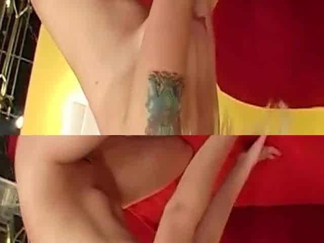 Blonde Babe Deepthroats Throbbing Cock and Fingers Dripping Pussy