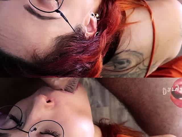 Amateur housewife blowjob and handjob with cumshot
