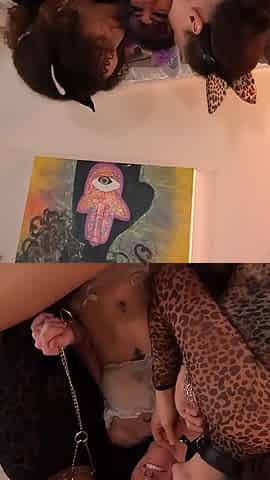 Three Girls with Perfect Ass Vs Huge White Cock - Viviennoir, Milia, Cherrywhiskeyx, Bigmax8inch