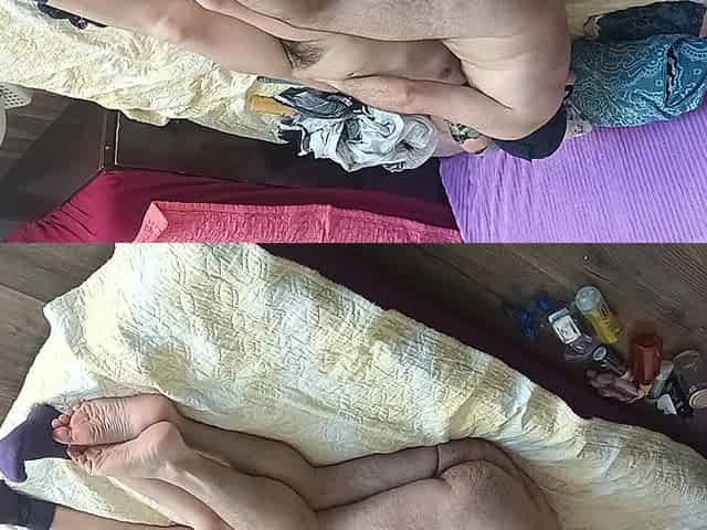 Foreplay in the Bedroom with an Amateur Couple.