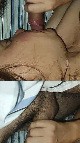 Virgin, classmate sucks large ramrod, cum on face
