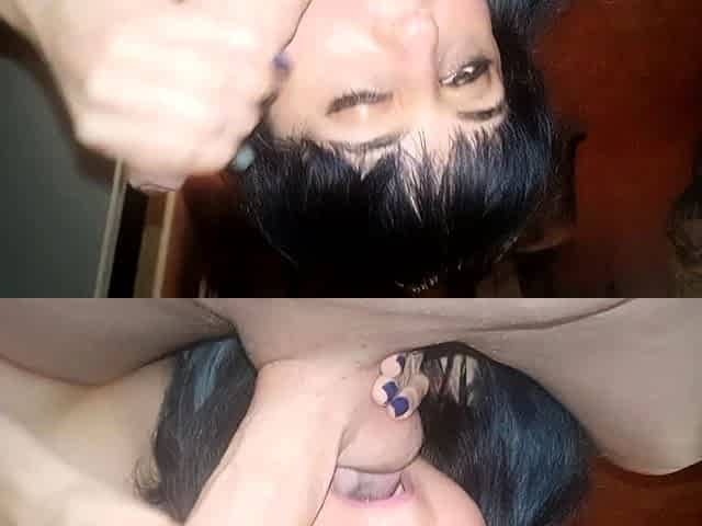Hot Brunette Girlfriend POV Blowjob