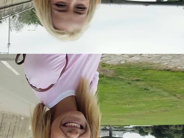 Shy and cute teen gives her head in the park and gets fucked for cash