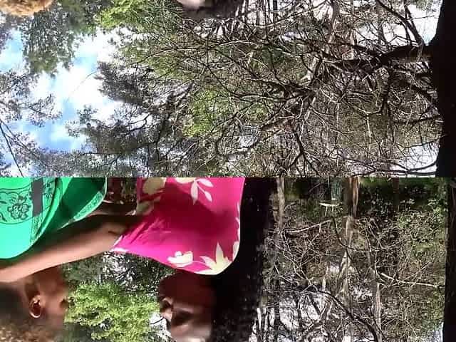 Busty BBW Black Lesbian Fucks Neighbor