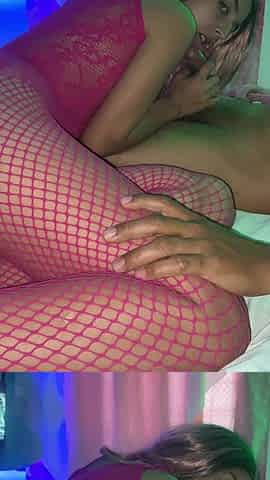 My Latino Stepbrother Takes off My Thong When We're Together in Bed.