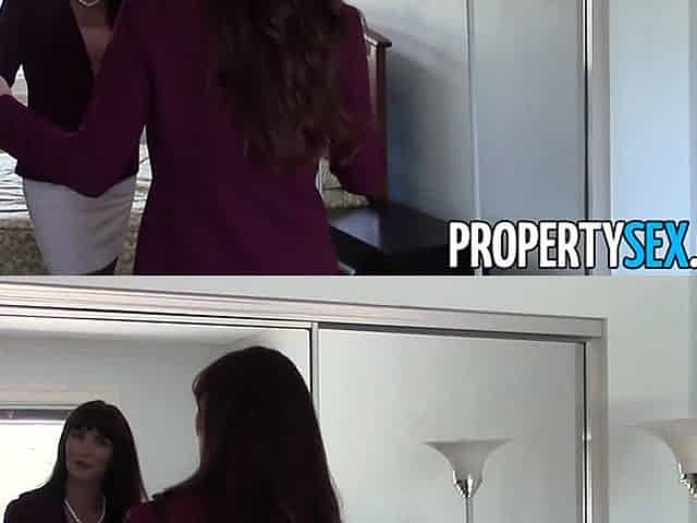 Propertysex Hot Leggy Brunette Real Estate Agent Bangs Potential Homebuyer