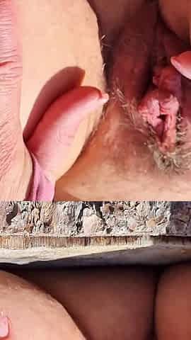 Outdoor Pussy Pampering