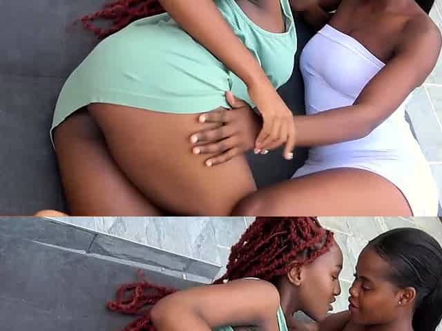 Big Tits Ebony Best Friends Scissoring To Hard Climax