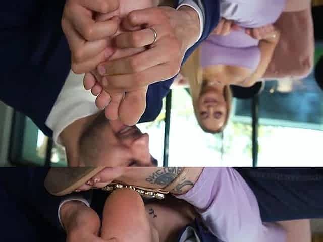 Katalina Kyle #Footjob #Footfetish #Deepthroat #MILF