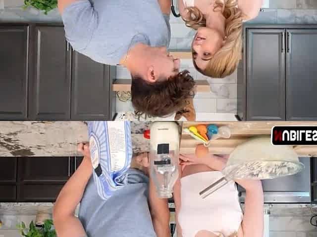 Little Princess Gets Creampie in the Kitchen