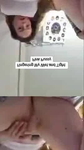 Beautiful cutie masturbating her constricted pink cunt compilation