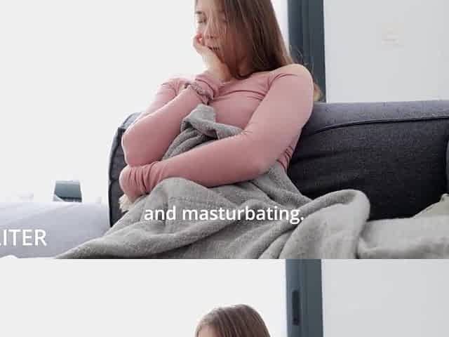 My neighbour is masturbating on the shared sofa. How should I interpret this?