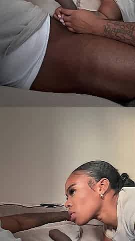 Sucking penis