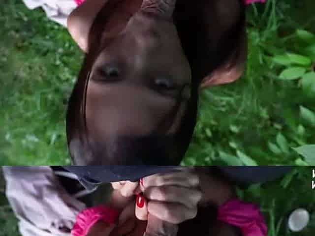 Public poking in the park with a stranger - nigonika delivers the best porn of 2023, with the best XXX experience!