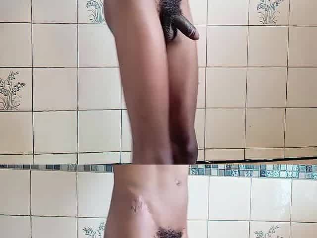 Incredible ebony boy's Rod