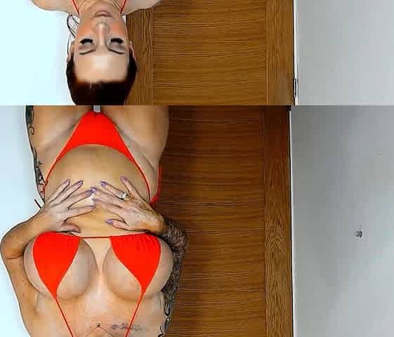 Beautiful brunette with big boobs jerk off instrucions