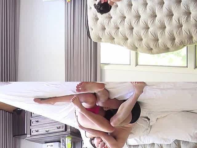 DTFsluts - James Deen begins his day by burying his face in Bliss Dolce's butt