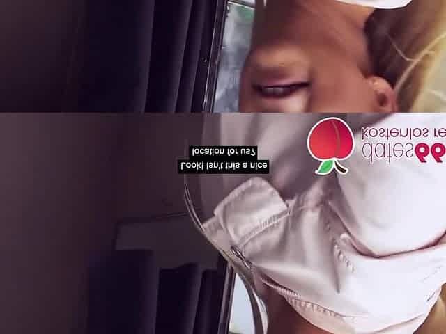 Filthy Public Sex with two European Porn Stars