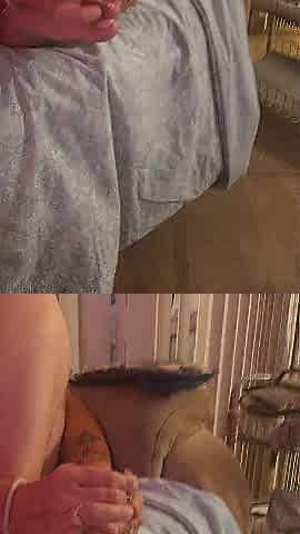 Filming Up Milfs Petticoat During the time that Paints Her Toenails (Pants, Feet, Upskirt Fetishes) Hot Feet