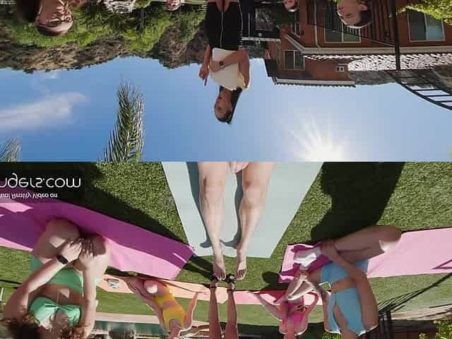 VR Bangers Super Hawt Sex With 4 Hawt Schoolgirls PT3 HD Porn