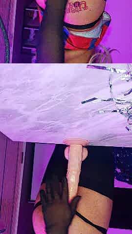 Aleksa's voice commands sissy fire, flicks haunches, ignites orgasm