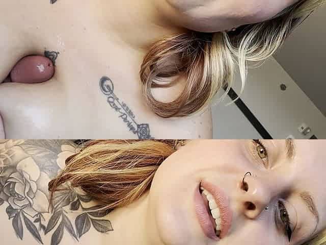 Wet Tits and Toes: Cum on My Toes