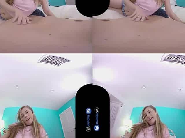 Is Ready To Fuck You For Your V-card With Carolina Sweets, Virtual Reality And Vr Porn