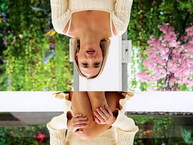Huge boobs MILF giving blowjob POV