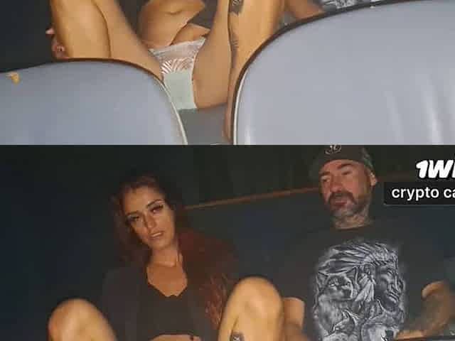 Cuckold takes wife to porn cinema for the very first time!