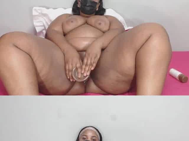 Thick Booty Ebony Ass Banging Solo