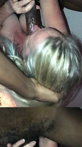 My 54 Year Old English Professor sucks my Black Cock