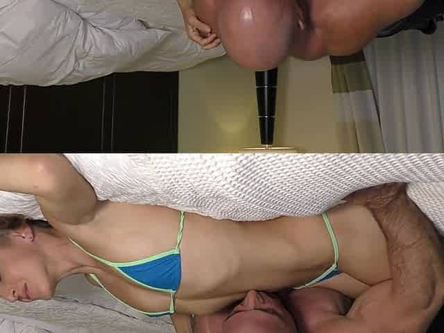 Hawt fit cutie has stomach enjoyment with Tony