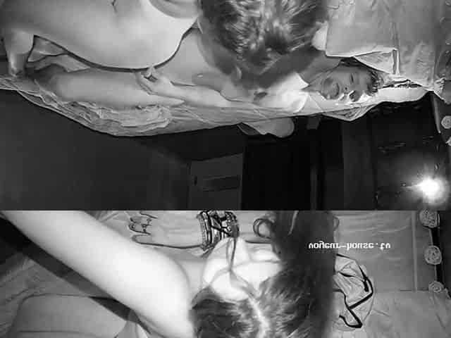 Amateur couple on real hidden cam