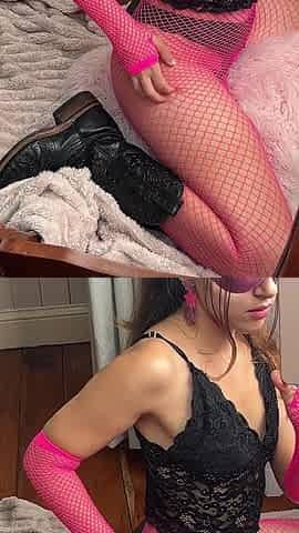 My First JOI: Dirty Talk in Pink Fishnets & Cowgirl Boots