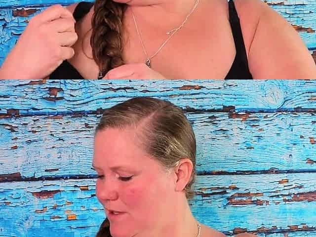 Chubby milf strip show her big boobs webcam
