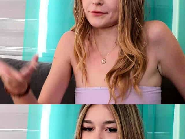 POV When I got a blowjob from Teen 18 Della Cate