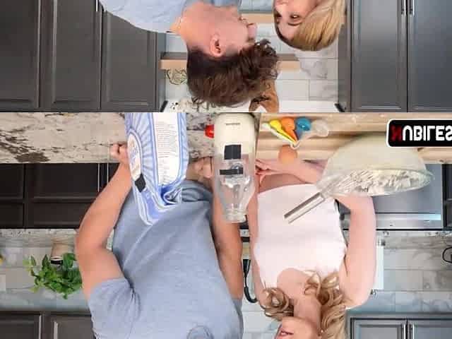 Little Princess Gets Creampie in the Kitchen