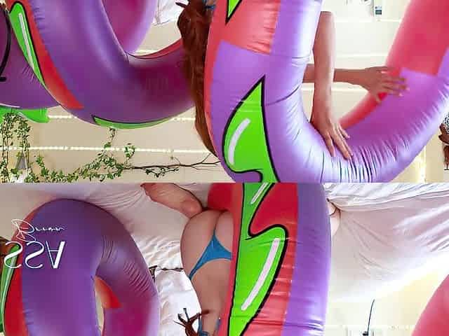 Brushing My Bikini Against a Huge Inflatable Snake