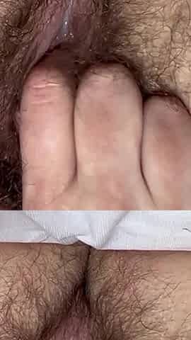 Naughty Wet and Flowing Kitty