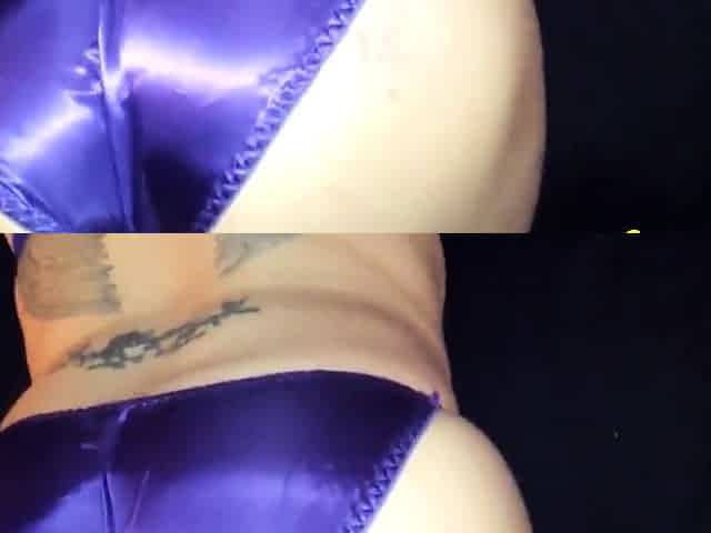 Amateur Hour in Purple Satin