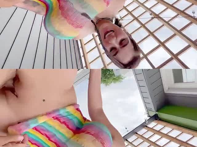 Bored Busty Latina Is Convinced To Suck And Fuck In The Rooftop - Milf
