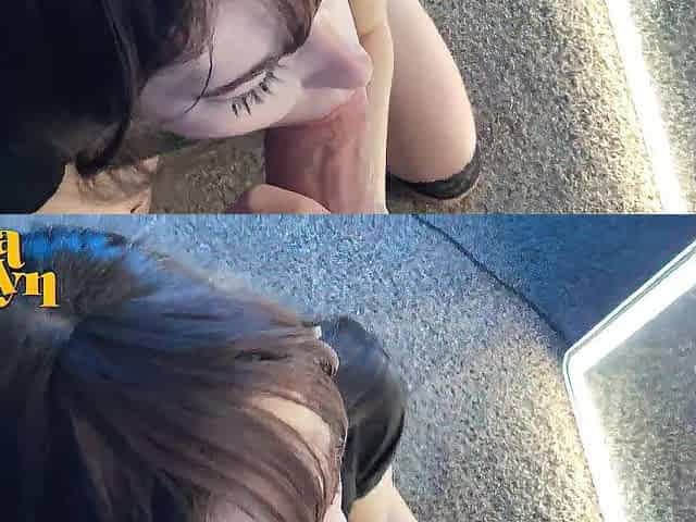 Deepthroat And Face Bang For Lustful Emo Beauty