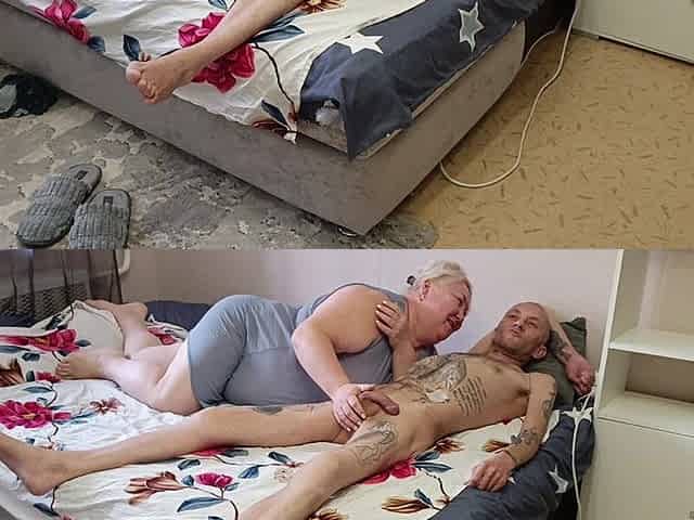 Neighbor Sucks All the Cum Out of My Dick