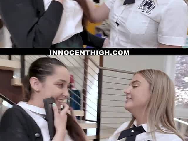 Lewd Schoolgirl Serena Avery Gets Screwed During Truth Or Dare Game