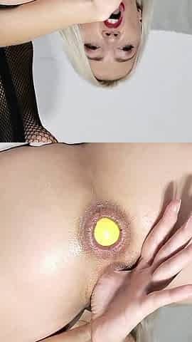 Fisted All My Holes & Ping Pong Balls in Ass