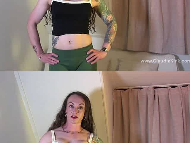 Muscle Girl Swallows You Whole: Same Size Consumption