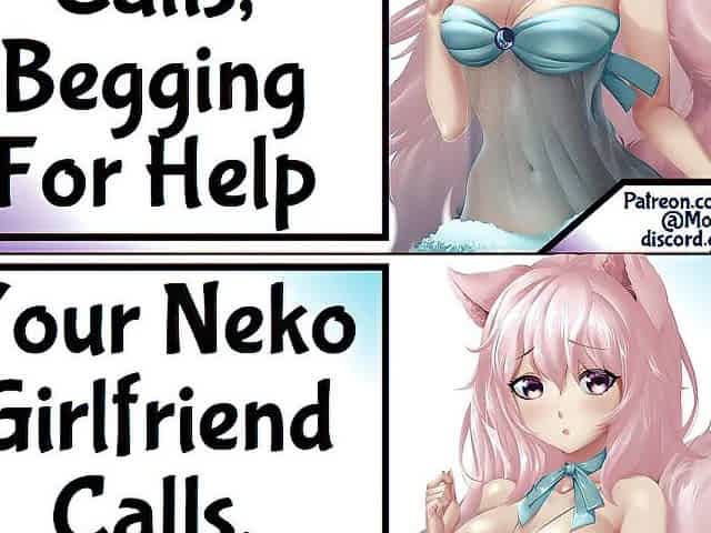 Your Neko Girlfriend Calls, Begging For Assist