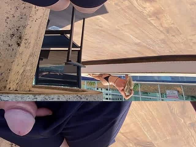 MILF Helps Me Cum at the Pool